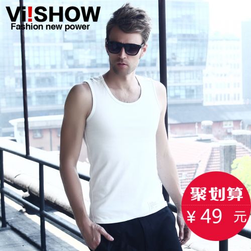 Débardeur homme maillot de corps VIISHOW en coton pour été - Ref 1584216