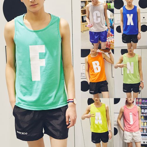 Débardeur homme maillot de corps en coton ammoniac pour été - Ref 1584236