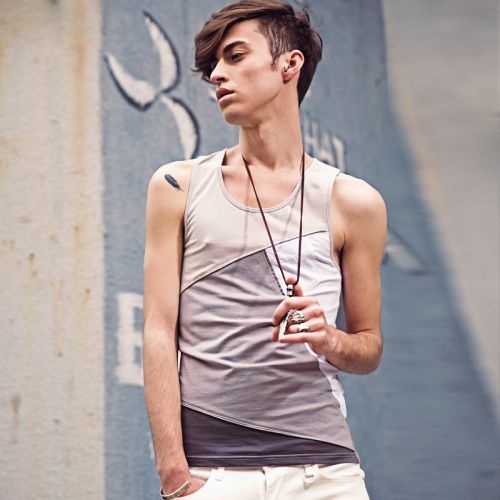 Débardeur homme maillot de corps PISELOON en coton pour été - Ref 1584262