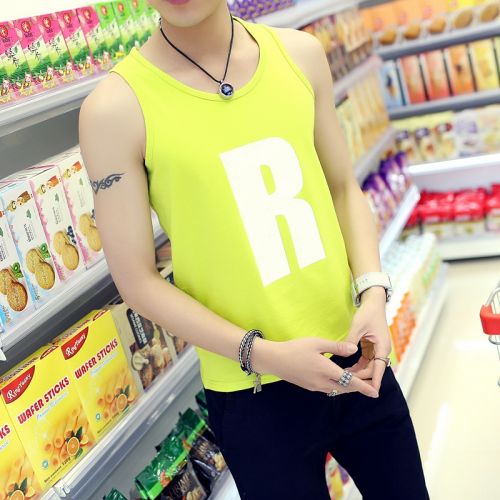 Débardeur homme maillot de corps T7T7 en coton pour été - Ref 1584312