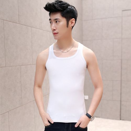 Débardeur homme maillot de corps UYUK en coton pour été - Ref 1584365