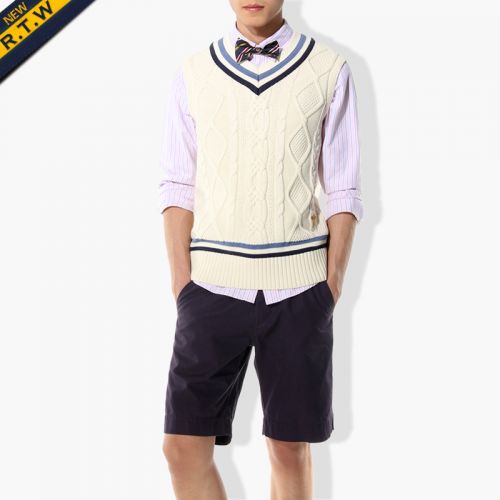 Débardeur homme Cotton vest RUBINA en coton pour automne - Ref 1584367