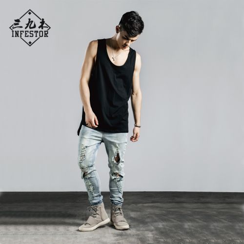 Débardeur homme maillot de corps en coton - Ref 1584380