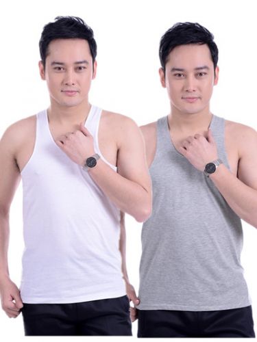 Débardeur homme maillot de corps en CVC pour été - Ref 1584407