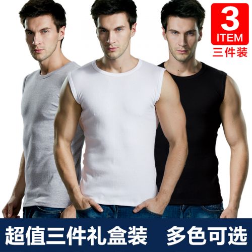 Débardeur homme maillot de corps BOPIE en coton pour Quatre saisons - Ref 1584408