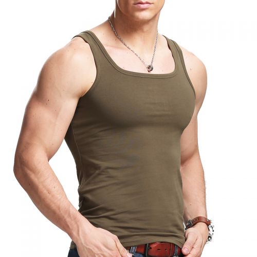 Débardeur homme maillot de corps XDIAN en coton pour été - Ref 1584434