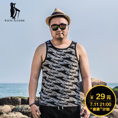 Débardeur homme maillot de corps WAYNEXZAVIER en coton pour été - Ref 1584438