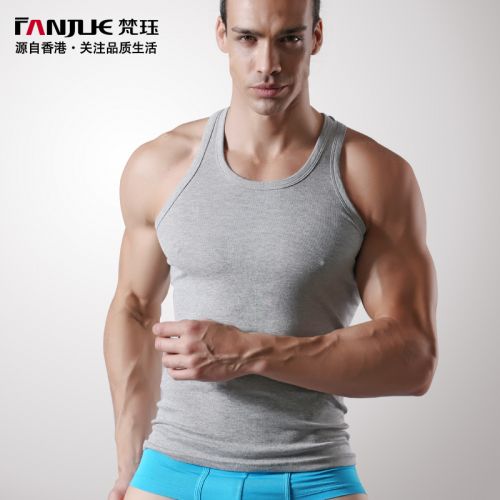 Débardeur homme maillot de corps en coton pour été - Ref 1584500
