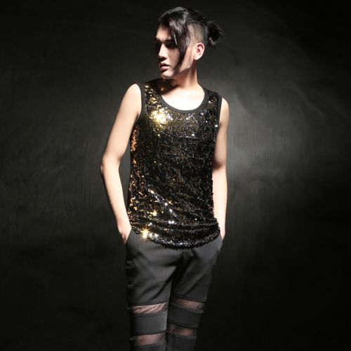 Débardeur homme maillot de corps JINGO TIMA en coton ammoniac pour été - Ref 1584548