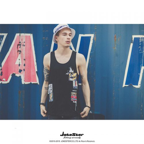 Débardeur homme maillot de corps JOKESTER en coton pour été - Ref 1584565