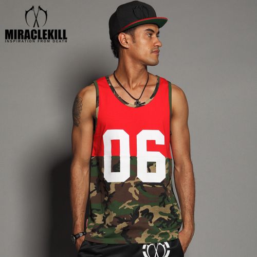 Débardeur homme maillot de corps MIRACLE KILL coton - Ref 1584574