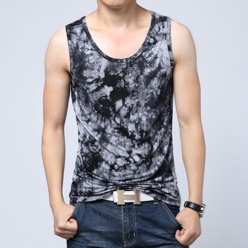 Débardeur homme maillot de corps en coton pour été - Ref 1584589