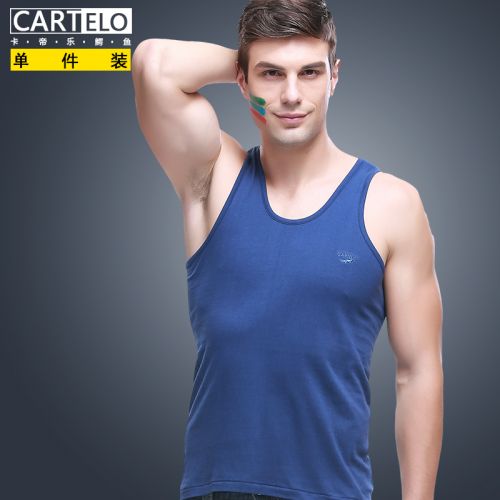 Débardeur homme maillot de corps CARTELO en coton pour été - Ref 1584615