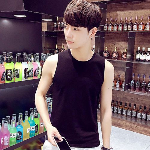 Débardeur homme maillot de corps Coton, fibre élastique polyuréthane spandex pour été - Ref 1584629