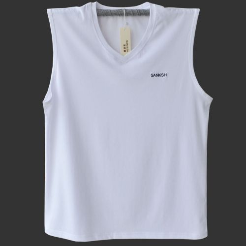 Débardeur homme maillot de corps en coton pour été - Ref 1584632