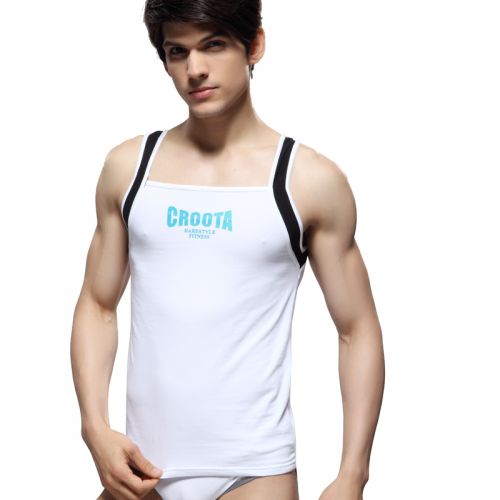 Débardeur homme maillot de corps SEOBEAN en coton pour été - Ref 1584654