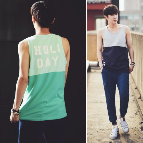 Débardeur homme maillot de corps MRCYC en coton pour été - Ref 1584706