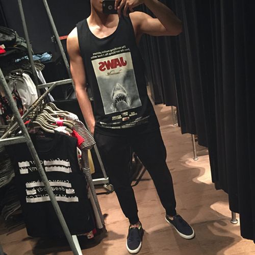 Débardeur homme maillot de corps TOMATOPAPA - Ref 1584716