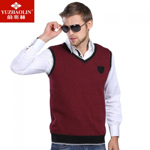Débardeur homme Woolen gilet en coton pour hiver - Ref 1584777