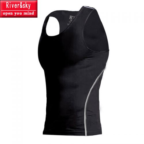 Débardeur homme maillot de corps RIVERSKY Polyester fibre élastique polyuréthane spandex pour été - Ref 1584781