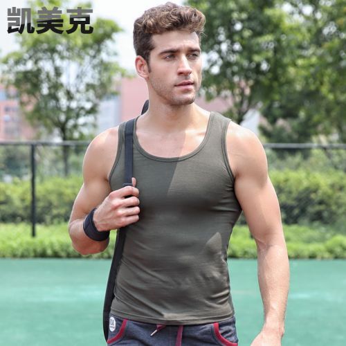 Débardeur homme maillot de corps KAMICA en coton pour été - Ref 1584783