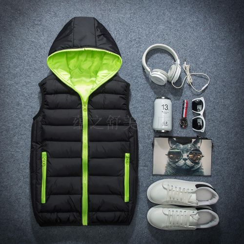 Débardeur homme Cotton vest en rayonne pour hiver - Ref 1584804