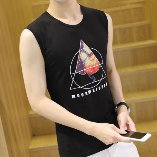 Débardeur homme maillot de corps Coton, fibre élastique polyuréthane spandex pour été - Ref 1584906