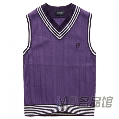 Débardeur homme Woolen gilet en coton pour automne - Ref 1584907