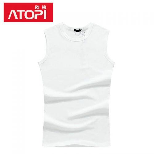 Débardeur homme maillot de corps ATOPI en coton pour été - Ref 1585011