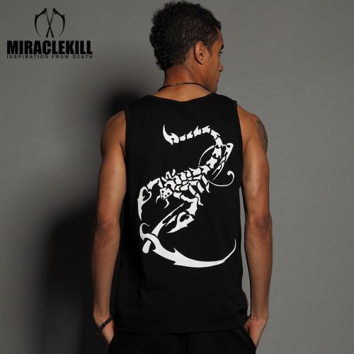 Débardeur homme maillot de corps MIRACLE KILL coton - Ref 1585171