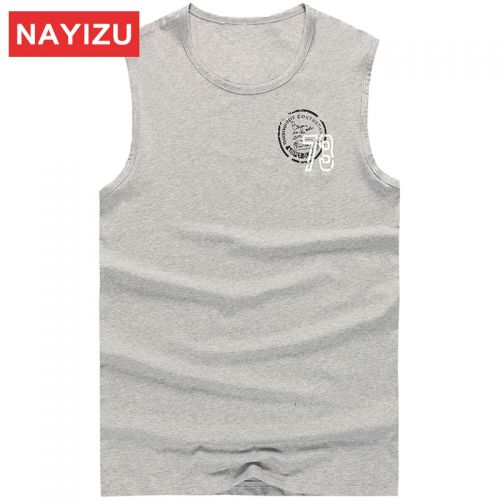 Débardeur homme maillot de corps NAYIZU en coton pour été - Ref 1585173