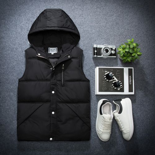 Débardeur homme Cotton vest en Jinmian pour automne - Ref 1585179