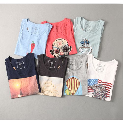 Débardeur homme maillot de corps en coton - Ref 1585275