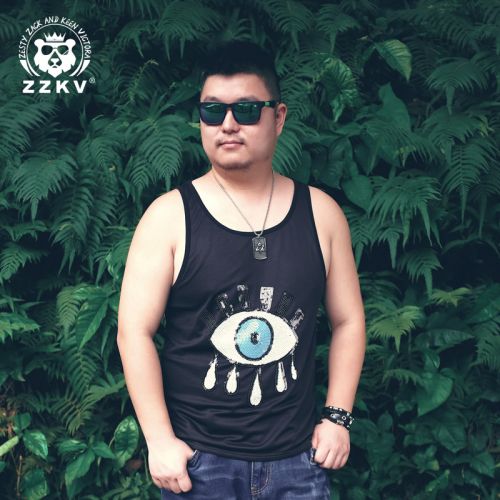 Débardeur homme maillot de corps ZZKV Nouveau Polyester pour été - Ref 1585280