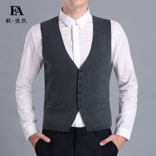 Débardeur homme Woolen gilet pour Quatre saisons - Ref 1585293