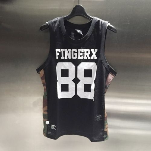 Débardeur homme maillot de corps FINGERCROXX Polyester pour été - Ref 1585309