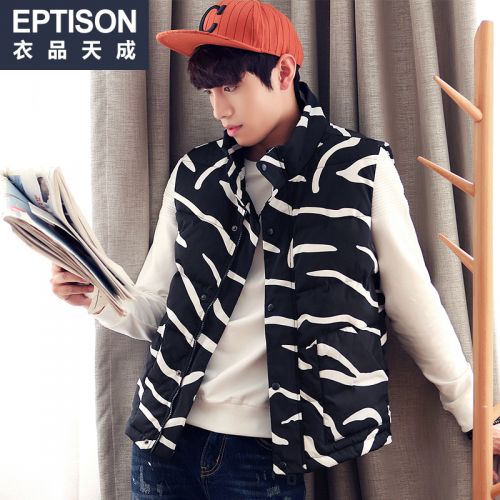 Débardeur homme Cotton vest EPTISON Polyester pour hiver - Ref 1585319
