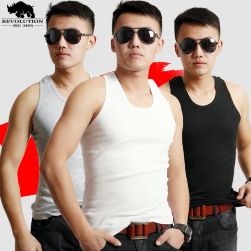 Débardeur homme maillot de corps VIKU en coton pour été - Ref 1585321