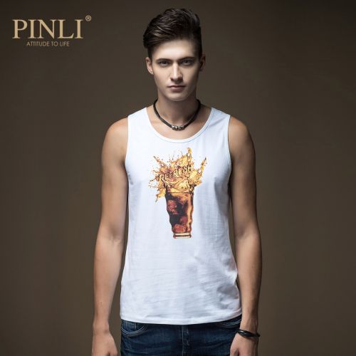 Débardeur homme maillot de corps en coton pour été - Ref 1585349