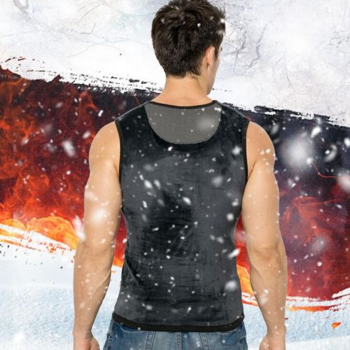 Débardeur homme Woolen gilet en coton pour hiver - Ref 1585407