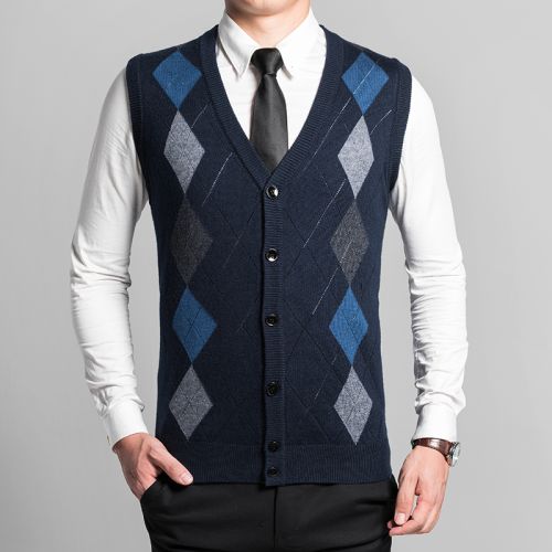 Débardeur homme Woolen gilet - Ref 1585449