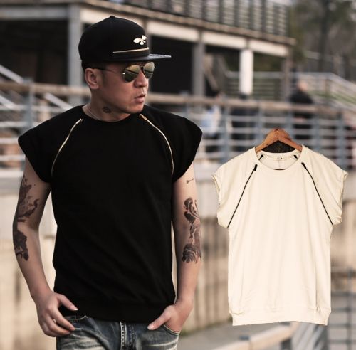 Débardeur homme maillot de corps en coton pour été - Ref 1585453