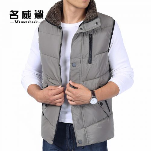Débardeur homme Cotton vest MIWEISHARK en polyester pour hiver - Ref 1585458
