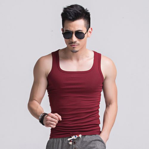 Débardeur homme maillot de corps en coton pour été - Ref 1585464