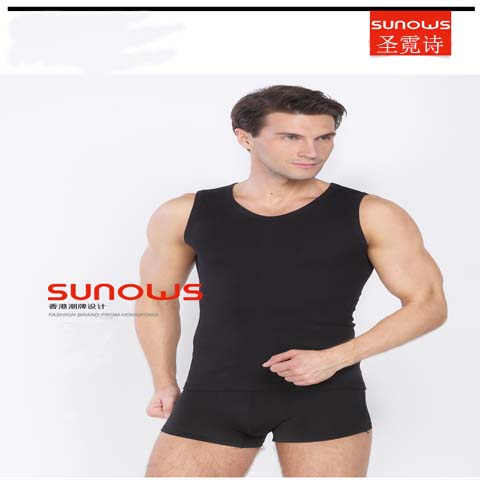 Débardeur homme maillot de corps en coton pour été - Ref 1585480