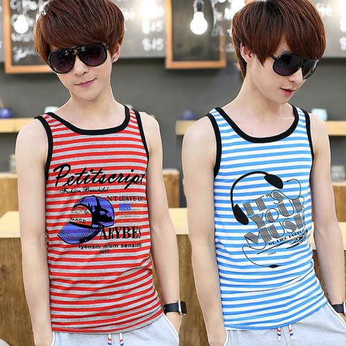 Débardeur homme maillot de corps en coton ammoniac pour été - Ref 1585519