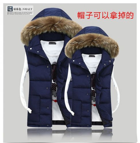 Débardeur homme Cotton vest en rayonne pour automne - Ref 1585538