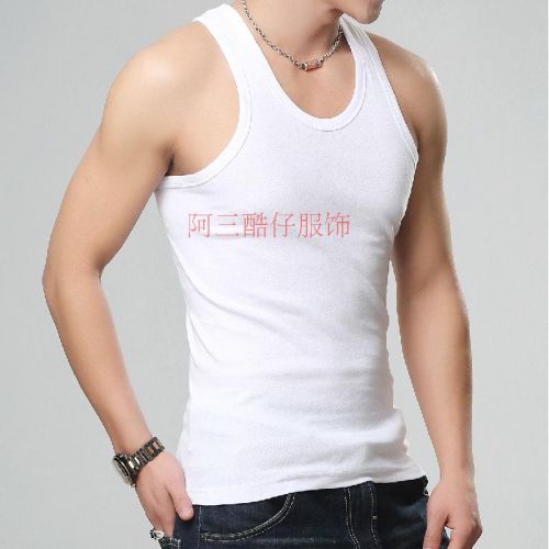 Débardeur homme maillot de corps en coton pour été - Ref 1585559