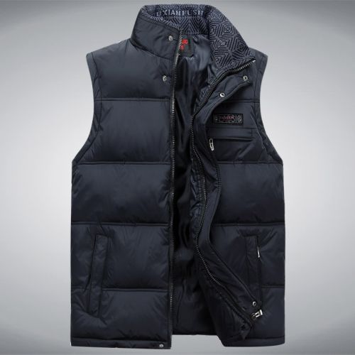 Débardeur homme Cotton vest en polyester pour hiver - Ref 1585665