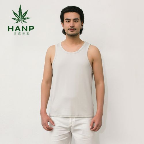 Débardeur homme maillot de corps HANP en chanvre pour été - Ref 1585669